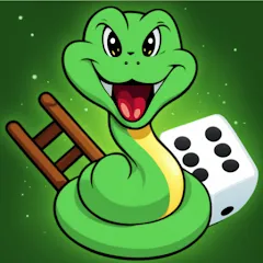 Скачать взломанную Snakes and Ladders Board Games  [МОД Все открыто] - полная версия apk на Андроид