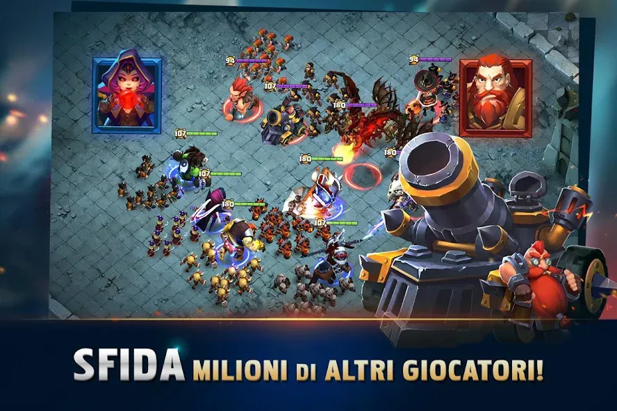 Clash of Lords 2: Italiano (Клэш оф Лордс 2)  [МОД Mega Pack] Screenshot 4