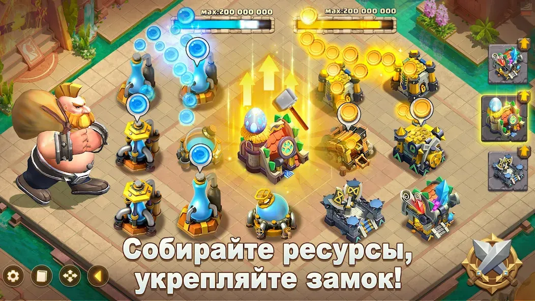 Castle Clash: Правитель мира (Кастл Клаш)  [МОД Unlimited Money] Screenshot 2