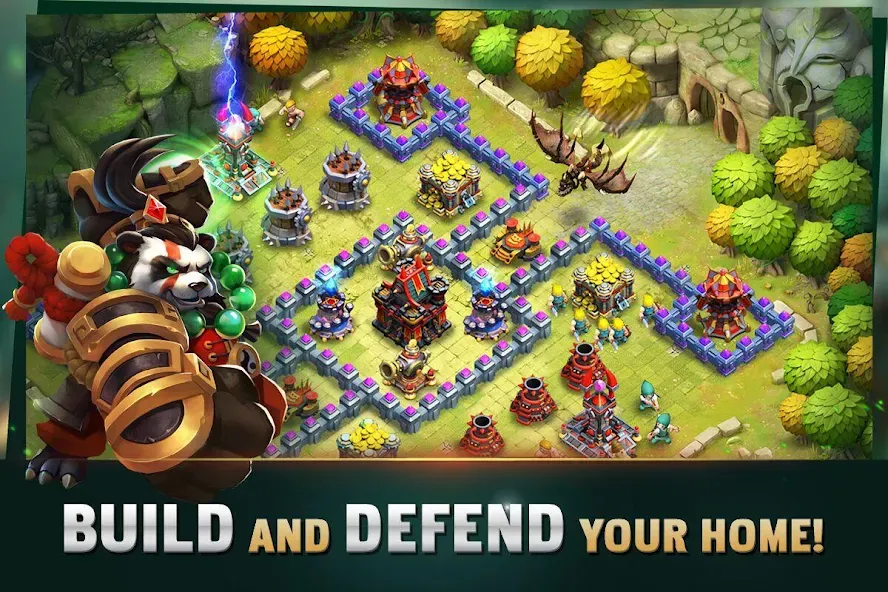 Clash of Lords: Guild Castle (Клэш оф Лордс)  [МОД Бесконечные монеты] Screenshot 1