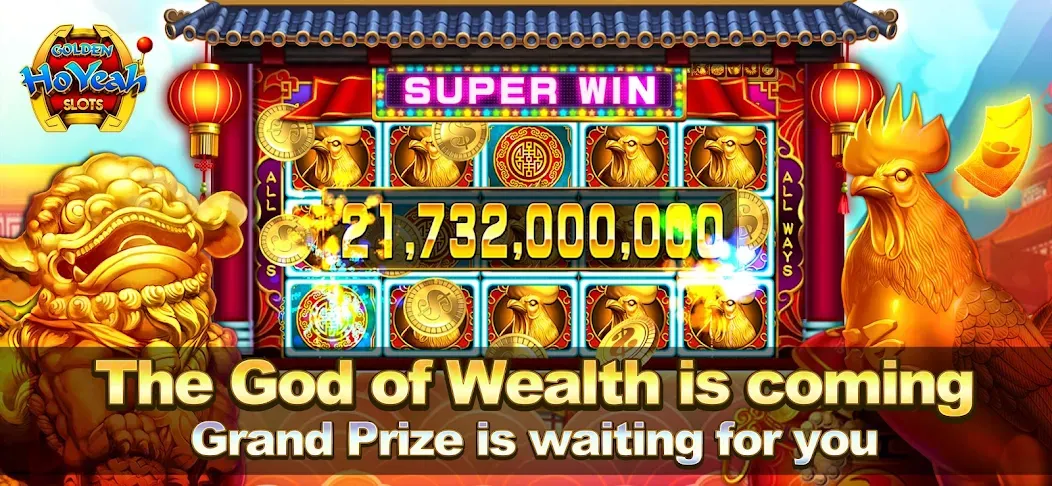 Golden HoYeah- Casino Slots (Голден ХоЯй)  [МОД Все открыто] Screenshot 1