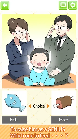 Nurturing’s nice choices  [МОД Много монет] Screenshot 2