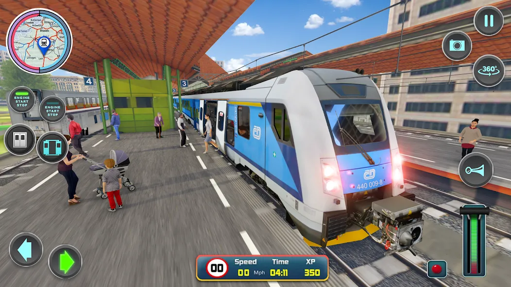 City Train Driver- Train Games  [МОД Unlimited Money] Screenshot 2