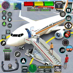 Взлом Pilot Flight Simulator Games  [МОД Menu] - стабильная версия apk на Андроид