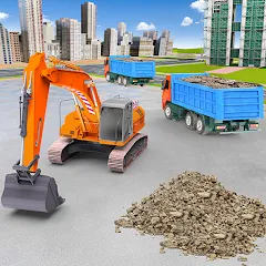 Скачать взлом City Construction Simulator 3D  [МОД Много монет] - стабильная версия apk на Андроид