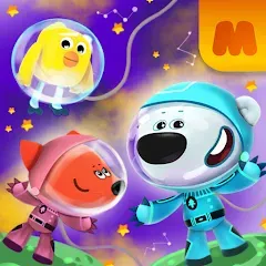 Взлом Be-be-bears in space  [МОД Все открыто] - стабильная версия apk на Андроид