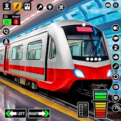 Скачать взломанную City Train Games Driver Sim 3D  [МОД Unlimited Money] - стабильная версия apk на Андроид