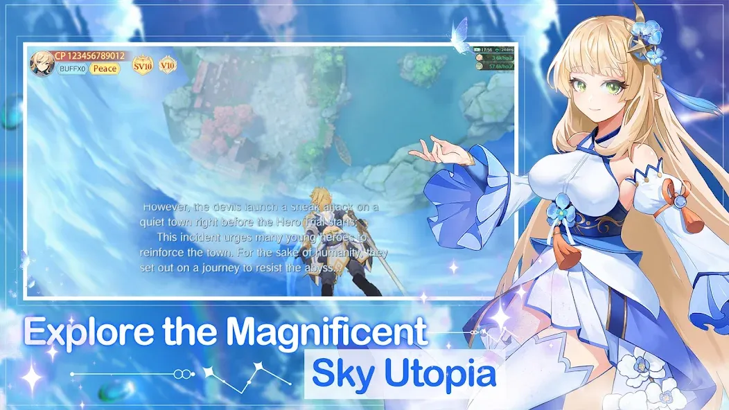 Sky Utopia (Скай Утопия)  [МОД Unlimited Money] Screenshot 2