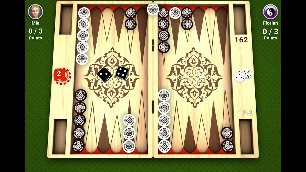 Backgammon -  Board Game  [МОД Mega Pack] Screenshot 4