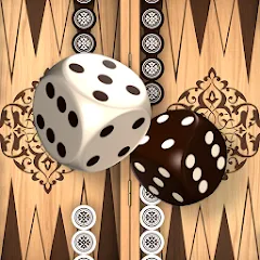 Скачать взломанную Backgammon -  Board Game  [МОД Mega Pack] - полная версия apk на Андроид