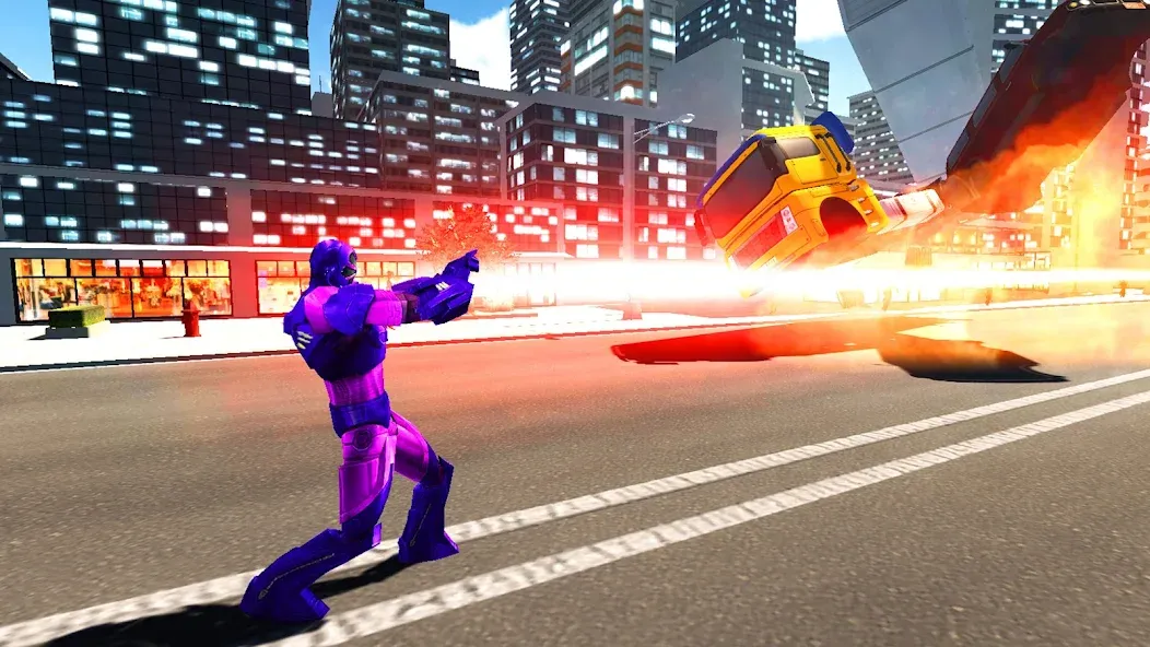 Super city hero:Iron Hero War (Супер сити герой)  [МОД Menu] Screenshot 2