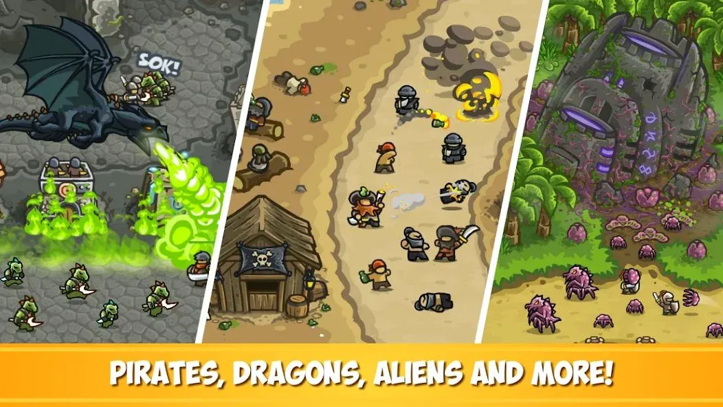 Kingdom Rush Frontiers TD (Кингдом Раш Фронтис ТД)  [МОД Unlimited Money] Screenshot 5