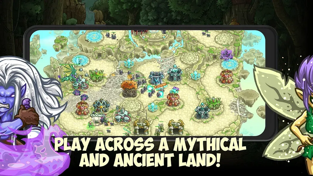 Kingdom Rush Origins TD (Кингдом Раш Ориджинс)  [МОД Menu] Screenshot 3