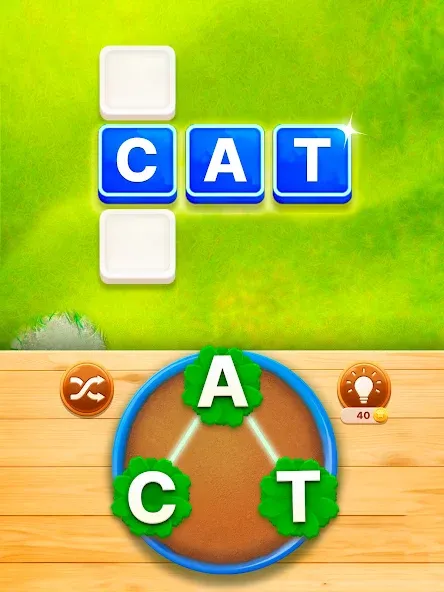 Word Garden : Crosswords (Уорд Гарден)  [МОД Бесконечные монеты] Screenshot 5