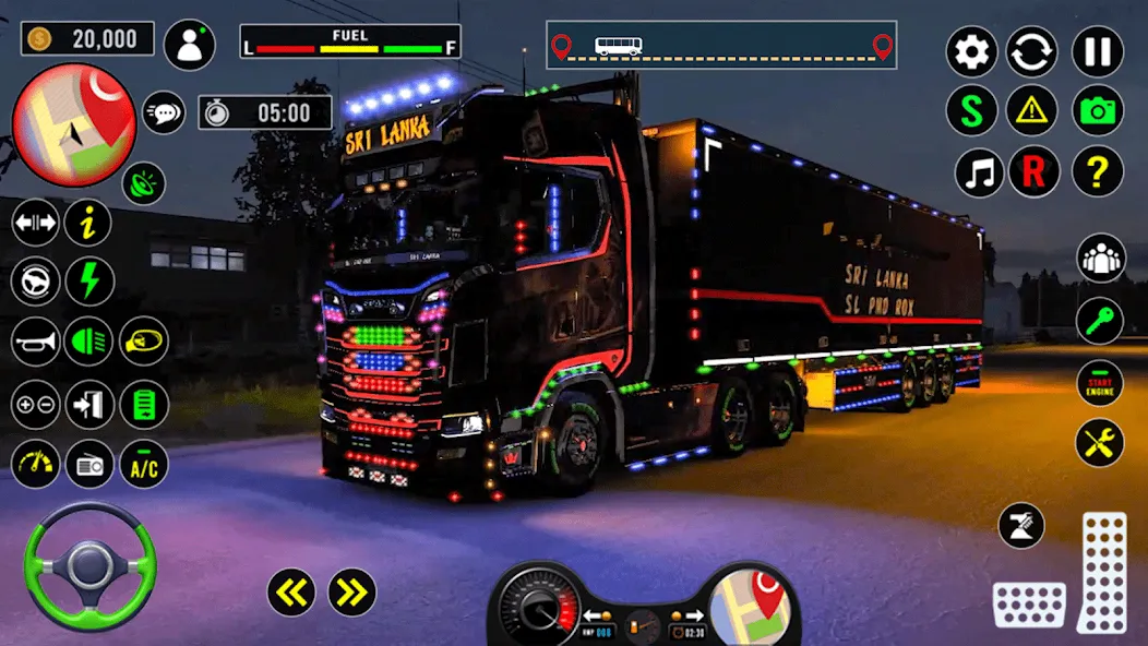 US Truck City Transport Sim 3d  [МОД Много денег] Screenshot 3