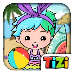Взломанная Tizi Town - My Hotel Games  [МОД Бесконечные деньги] - стабильная версия apk на Андроид