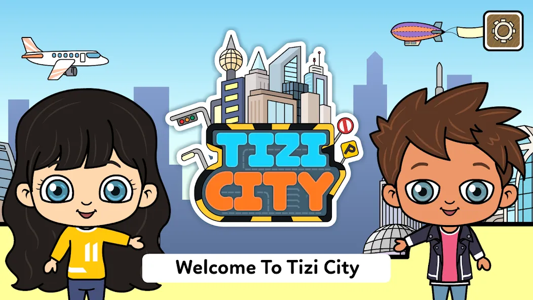 My Tizi City - Town Life Games  [МОД Бесконечные монеты] Screenshot 1