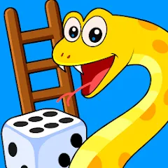 Взлом Snake and Ladder Games  [МОД Unlocked] - полная версия apk на Андроид