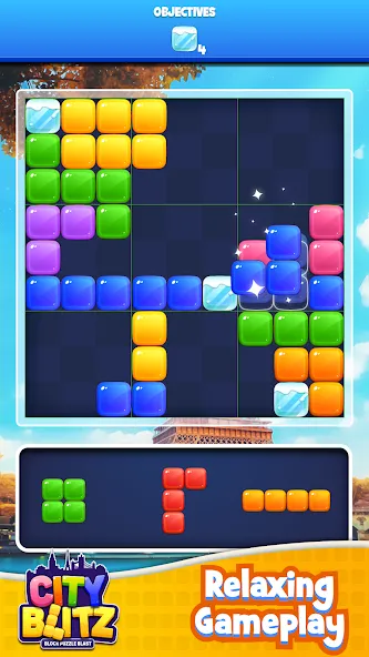 City Blitz-Block Puzzle Blast (Блок Головоломка Кинг)  [МОД Menu] Screenshot 2