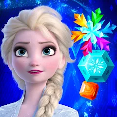 Скачать взломанную Disney Frozen Adventures (Дисней)  [МОД Много монет] - стабильная версия apk на Андроид