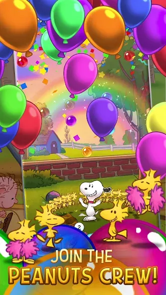 Bubble Shooter - Snoopy POP! (Бабл шутер)  [МОД Unlimited Money] Screenshot 5