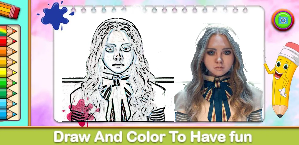 Megan Coloring Game (Меган Колоринг Гейм)  [МОД Menu] Screenshot 4