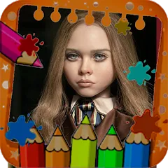 Скачать взломанную Megan Coloring Game (Меган Колоринг Гейм)  [МОД Menu] - полная версия apk на Андроид