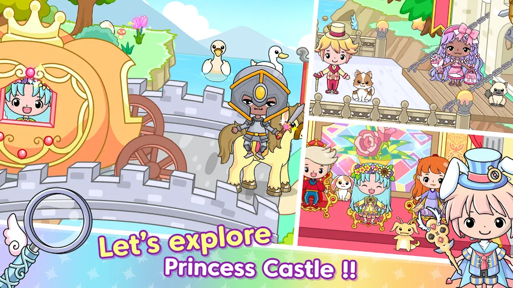 Jibi Land : Princess Castle (Джиби Лэнд)  [МОД Unlocked] Screenshot 1