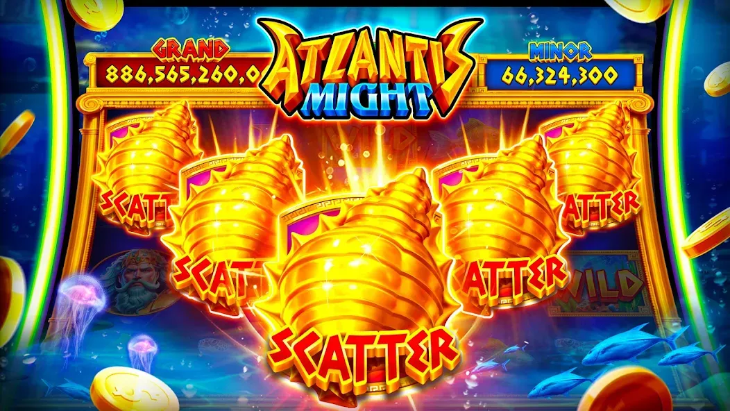 Jackpot Master™ Slots - Casino (Джекпот Мастер Слоты)  [МОД Много денег] Screenshot 3