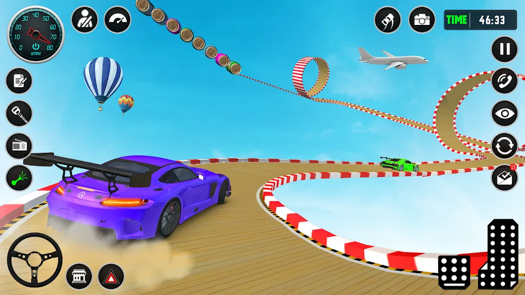 Ramp Car Stunt Racing Game (Крейзи Кар Стантс)  [МОД Все открыто] Screenshot 4