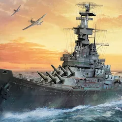 Скачать взлом WARSHIP BATTLE:3D World War II  [МОД Много денег] - полная версия apk на Андроид