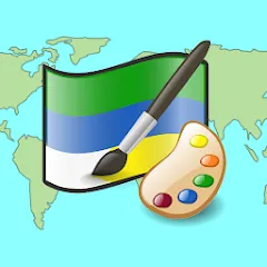 Скачать взлом Draw The Flag - Quiz & Maker  [МОД Много монет] - полная версия apk на Андроид