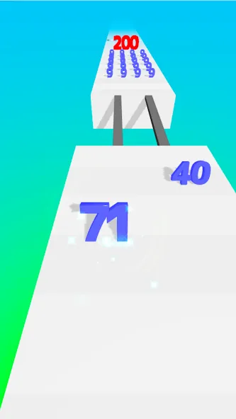 Number Master: Run and merge (Намбер Мастер)  [МОД Menu] Screenshot 3