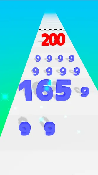 Number Master: Run and merge (Намбер Мастер)  [МОД Menu] Screenshot 4