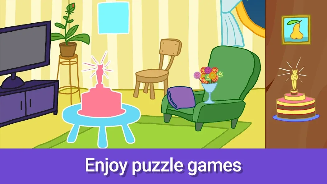 Kid-E-Cats: Mini Games  [МОД Бесконечные деньги] Screenshot 5