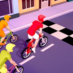 Скачать взломанную Bike Rush (Байк Раш)  [МОД Бесконечные монеты] - последняя версия apk на Андроид