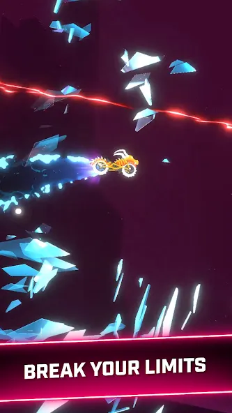 Rider Worlds - Neon Bike Races (Райдер Ворлдс)  [МОД Все открыто] Screenshot 1
