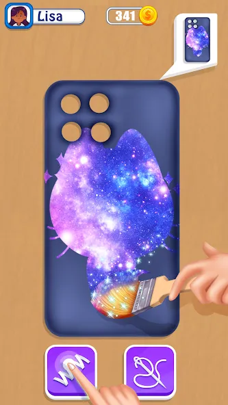 Phone Case DIY Mobile Games  [МОД Unlimited Money] Screenshot 2