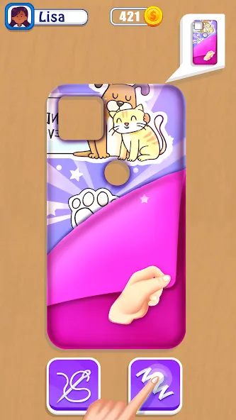 Phone Case DIY Mobile Games  [МОД Unlimited Money] Screenshot 3