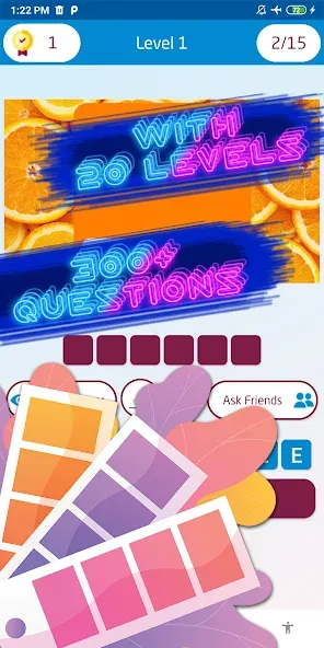Guess the color game  [МОД Все открыто] Screenshot 3