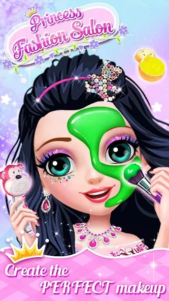 Princess Makeup Salon  [МОД Mega Pack] Screenshot 5