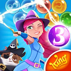 Взлом Bubble Witch 3 Saga (Бабл Витч 3 Сага)  [МОД Menu] - полная версия apk на Андроид