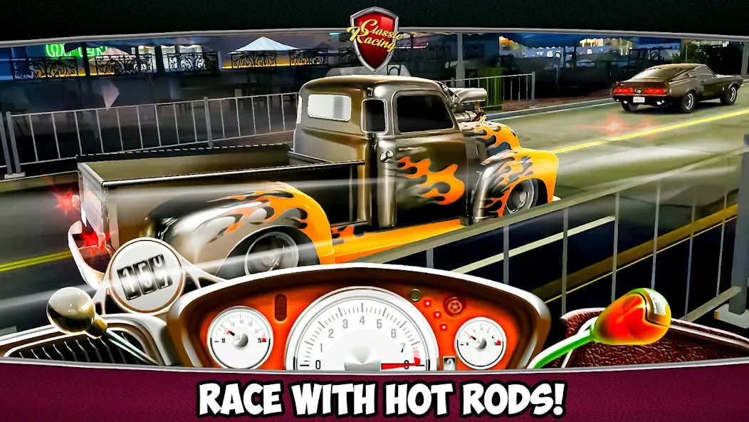 Classic Drag Racing Car Game (Классическая игра на гонках драгрейсинга)  [МОД Меню] Screenshot 5