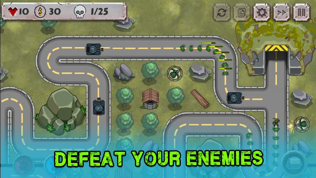 Battle Strategy: Tower Defense  [МОД Unlocked] Screenshot 4