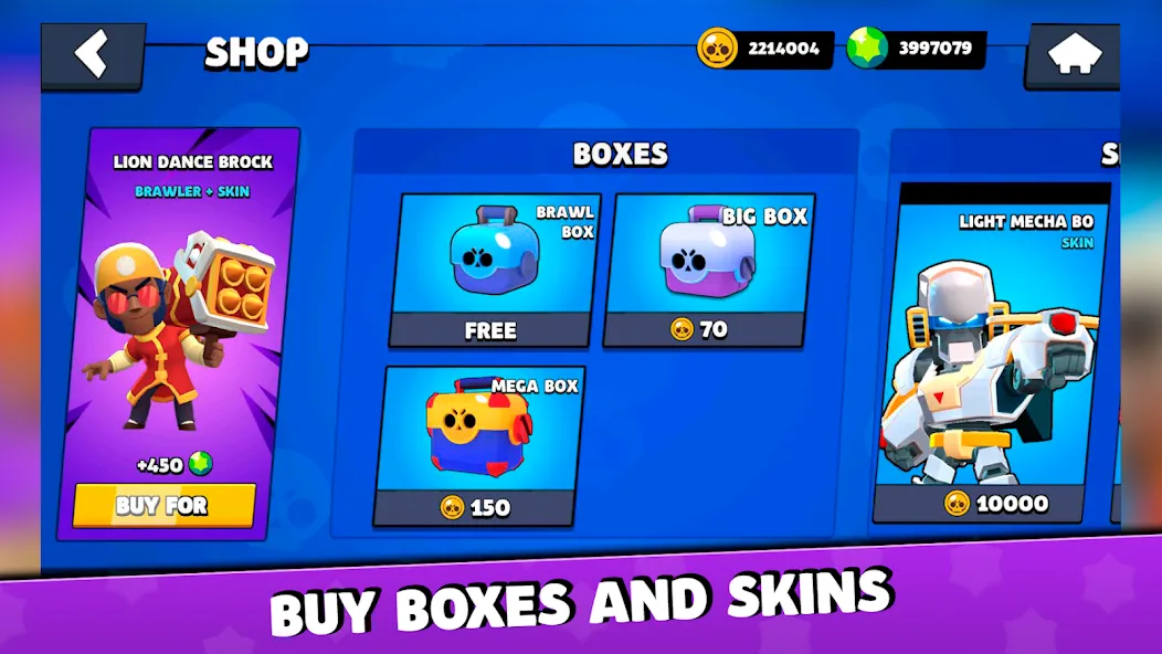 Box Simulator for Brawl Stars  [МОД Много денег] Screenshot 2