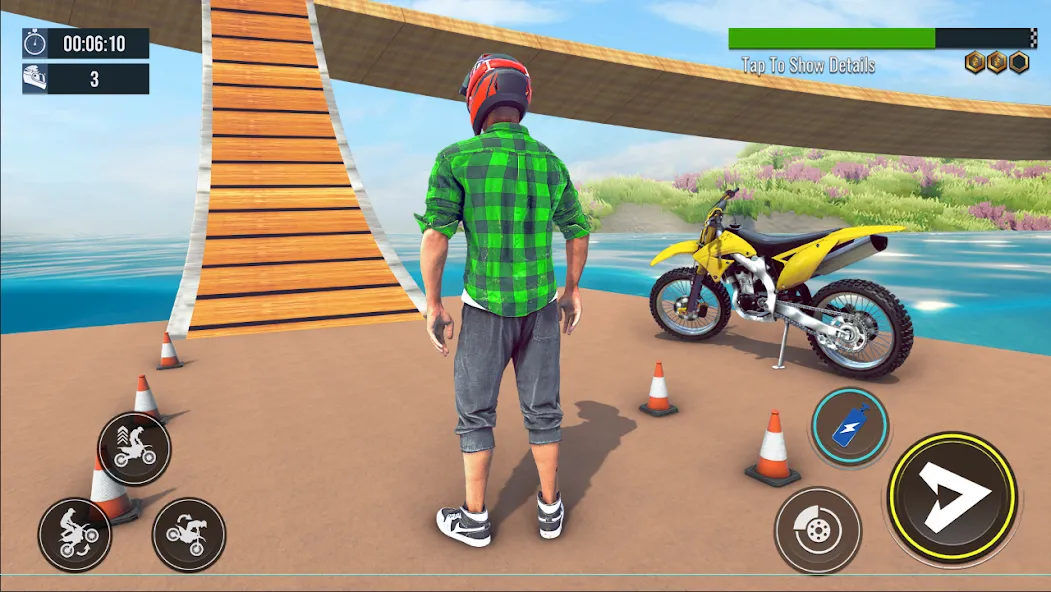 Bike Stunt : Motorcycle Game  [МОД Меню] Screenshot 1