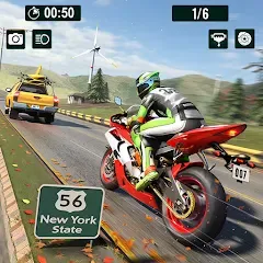 Скачать взломанную Moto World Tour: Bike Racing  [МОД Бесконечные деньги] - полная версия apk на Андроид