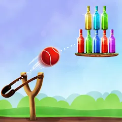 Скачать взломанную Bottle Shooting Game 2  [МОД Menu] - последняя версия apk на Андроид