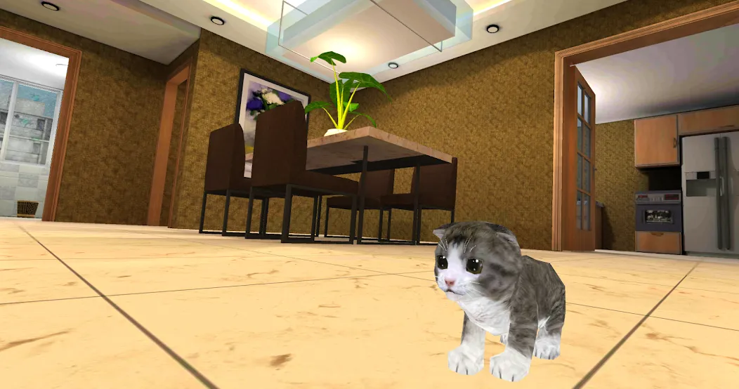 Kitten Cat Simulator 3D Craft  [МОД Много монет] Screenshot 5