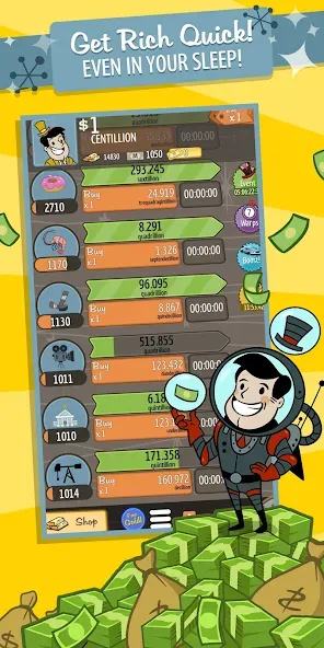 AdVenture Capitalist (ЭдВенчер Капиталист)  [МОД Меню] Screenshot 5